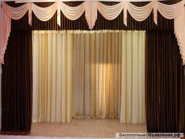 Все виды занавеса,установка