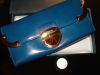 Кошелек новый PRADA синий . Цвет Blue Италия