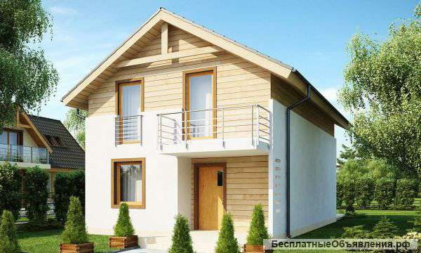 Дом из арболита№3