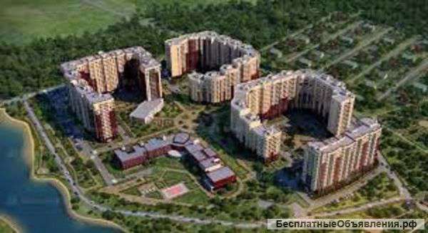 1-комн. квартира 32 кв.м. этаж 9/17