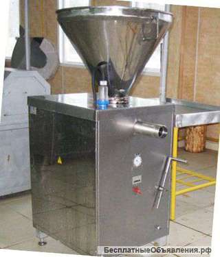 Вакуумные шприцы для приготовления колбас