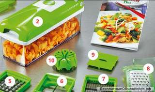 Мультирезка Nicer Dicer Plus-лучший помощник домашней хозяйки