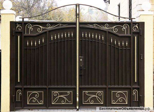 Производство ворот, навесов, перил, решеток и многого другого под заказ