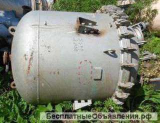 Сборник эмалированный, объем 2,5 куб.м., синяя эмаль, без рубашки