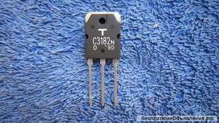 2SC3182 (C3182) TOSHIBA, JAPAN, NPN, 100W, 140V 10A, 30MHz Транзистор оригинальный НОВЫЙ