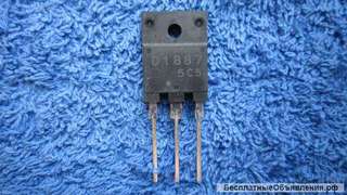 D1887 (2SD1887) [TO-3PF] Транзистор оригинальный НОВЫЙ