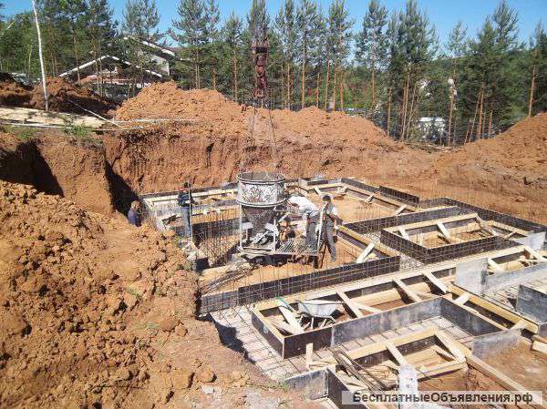 Требуется бетонщики разнорабочие