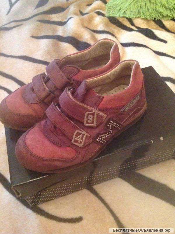 Полуботинки MiniMen на липучках