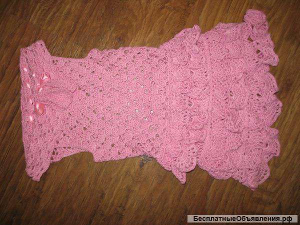 Платье для девочки4-6 лет