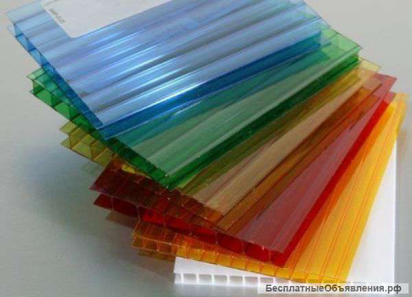 Сотовый поликарбонат "Сотолайт" 4 мм (прозрачный)