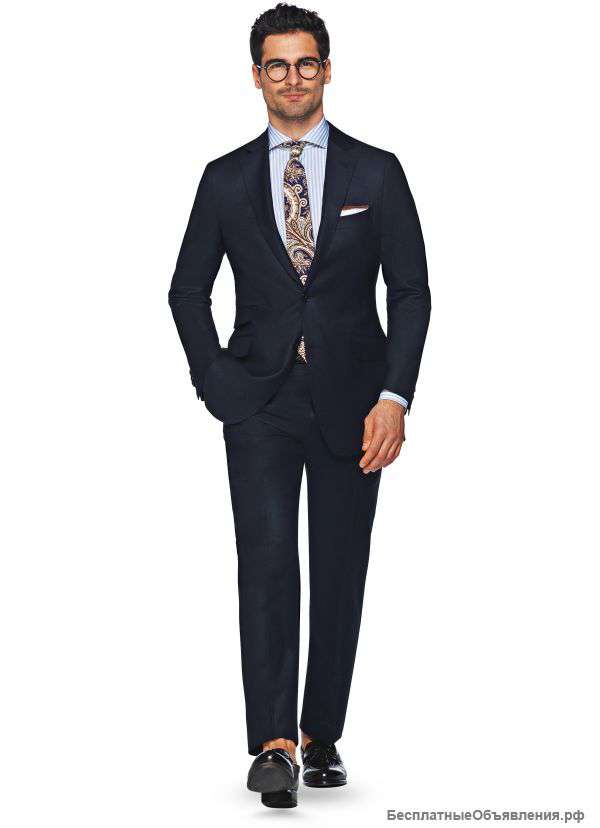Синий костюм sienna от suitsupply