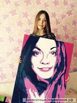 Печать любых Ваших фотографий на холсте