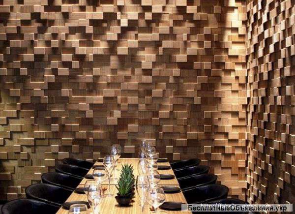 Гипсовая 3D панель для стен 500 х 500 х 25 (008)