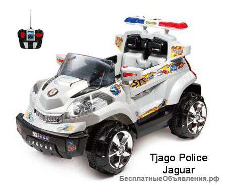 Детский электромобиль Tjago Police Jaguar