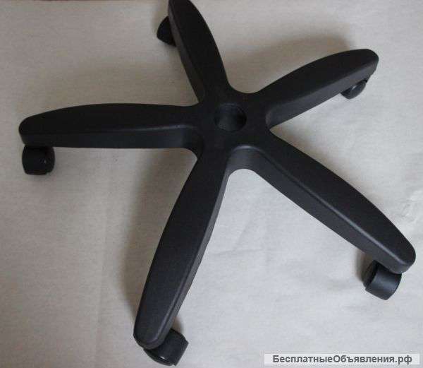 Пятилучие с роликами для ремонта кресла руководителя