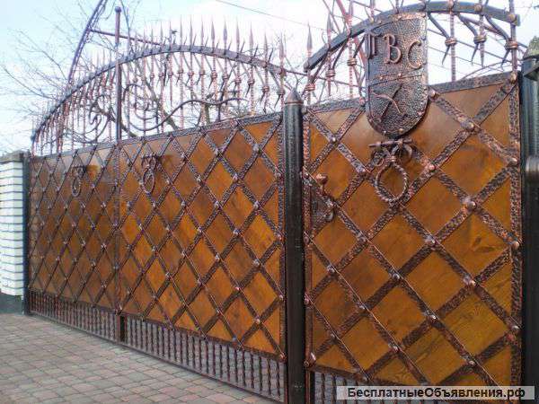 Заборы.Сварочные работы.Навесы - любой формы и размера.