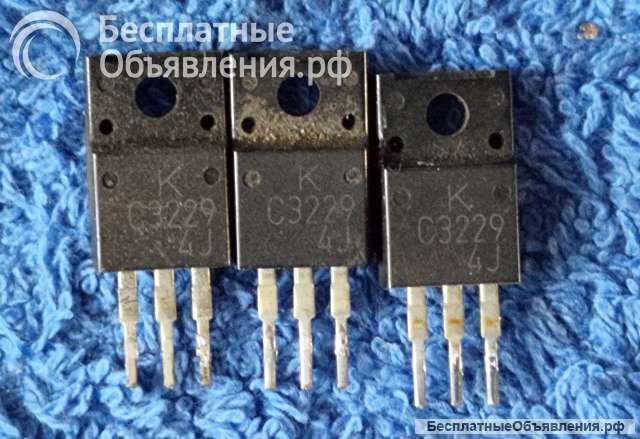 KTC3229 (2SC3229 C3229), TO-220F, KEC(Korea Electronics) Транзистор оригинальный НОВЫЙ и ДЕМОНТАЖ