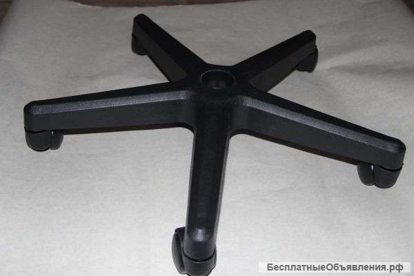 Крестовина (пятилучие) с колесами для ремонта офисного кресла