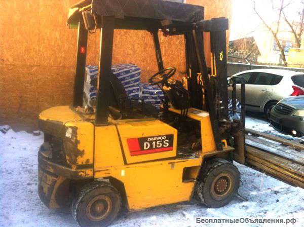 Б-у погрузчик DAEWOO (Ю. Корея) D15S  2008 г.