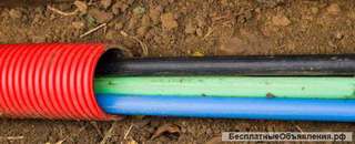 Кабельные работы. Прокладка электрокабеля