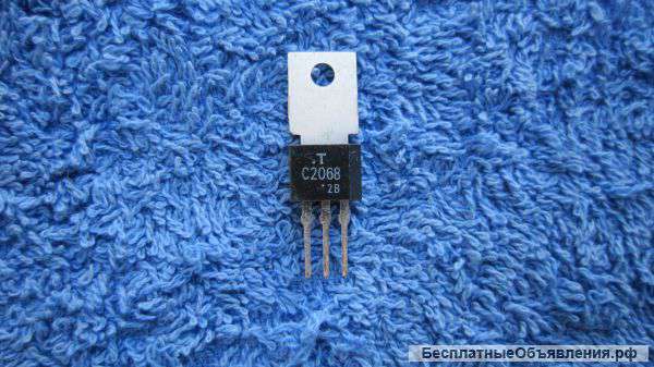 2SC2068 Транзистор, тип NPN, 1,5 Вт, корпус TO-220, TOS оригинальный НОВЫЙ