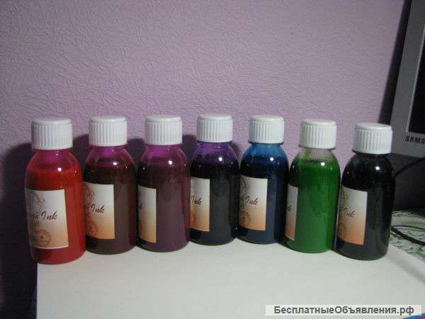 Краска для временных тату