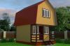 Дачный дом, деревянный двухэтажный