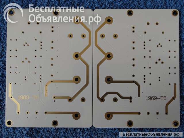 Печатная плата усилителя 1969-T6 Джона Линсли Худа (John Linsley-Hood, в народе JLH) STEREO НОВАЯ