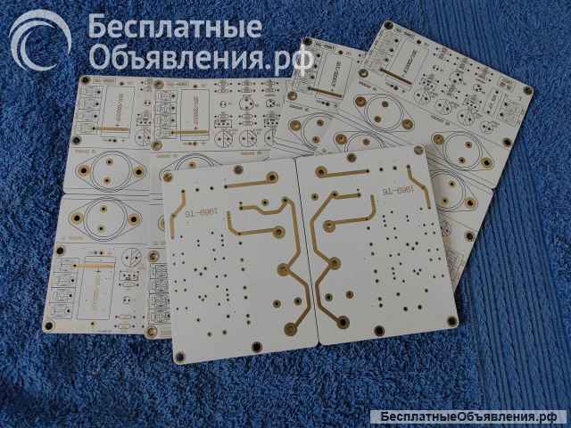Печатная плата усилителя 1969-T6 Джона Линсли Худа (John Linsley-Hood, в народе JLH) STEREO НОВАЯ