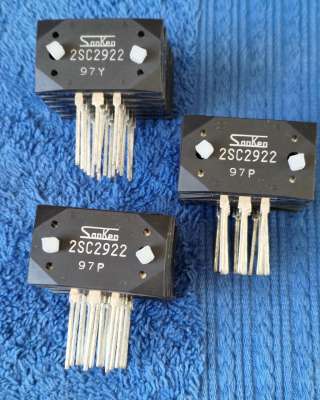 2SC2922 (C2922), Sanken electric, NPN, 200W, 180V, 17A, 50MHz, MT-200, оригинальный НОВЫЙ