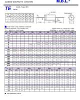 M.D.L. 2200uF 35V TE 85C 16x33 TAIWAN осевой аудио-электролитический конденсатор оригинальный НОВЫЙ