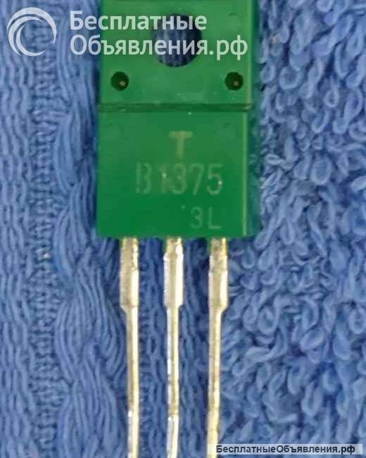2SB1375 (B1375): TRANSISTOR (AUDIO FREQUENCY POWER AMPLIFIER) PNP, 25W, 60V, 3A оригинальный НОВЫЙ