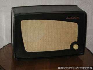 Громкоговоритель " vilnis " карболит редкий 1963 г