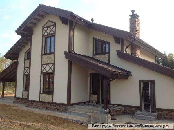 Фасадные работы для частных домов