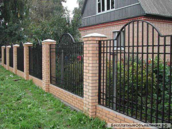 Забор из профнастил. За Качество отвечаем головой