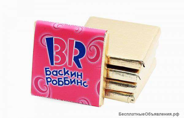 Шоколад с логотипом Вашей фирмы