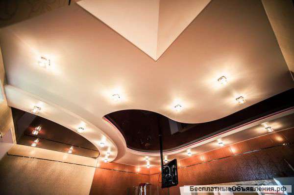 Установка натяжных потолков в Сочи