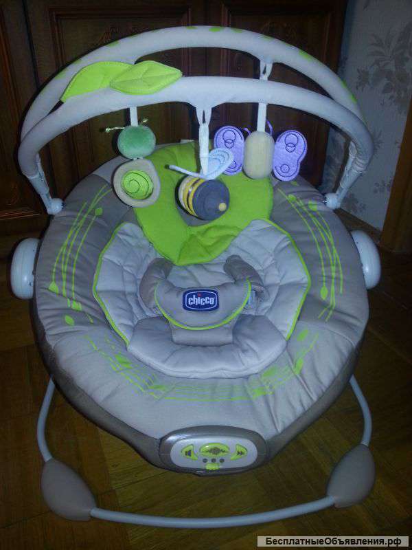 Детский креслице-шезлонг Chicco Jolie