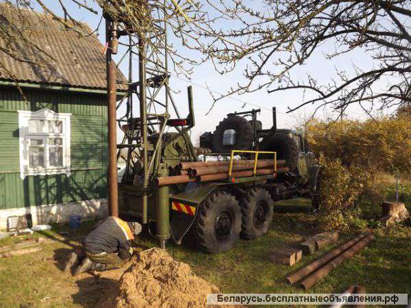 Бурение скважин на воду до 80 метров