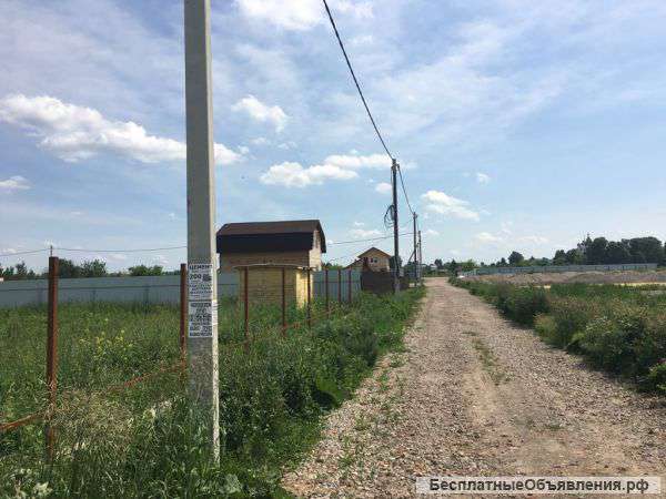 Ровный прямоугольный участок 8,6 соток