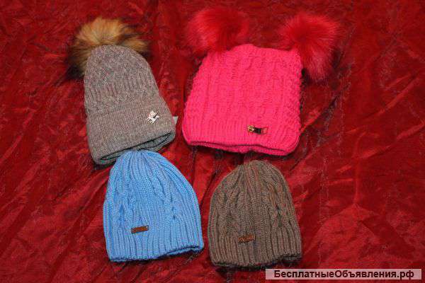 Шапки детские женские
