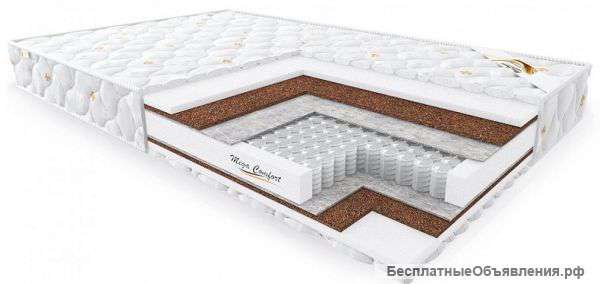 Среднежесткий матрас Spring Hard Foam с кантом