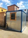 Контейнер бытовой (бытовка) из металла