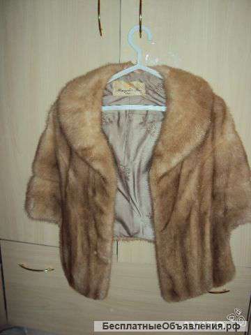 Из цельной норки норковый новый жакет