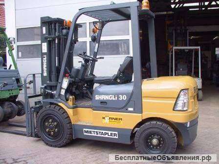 Дизельный вилочный погрузчик Shangli CPCD 30