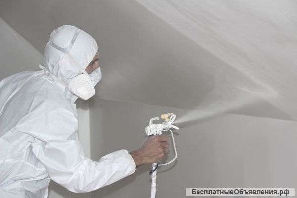 Покраска больших объемов за короткий срок