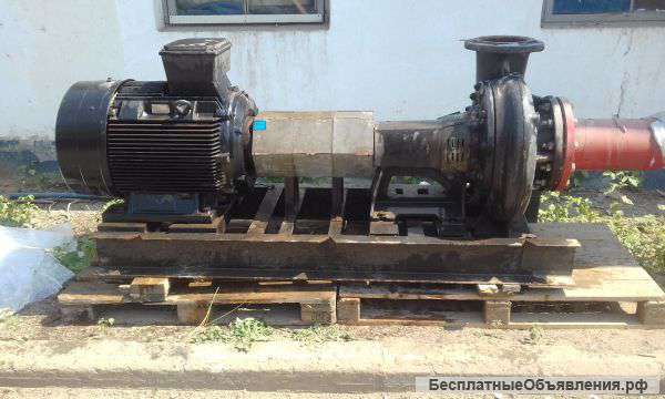 Насос консольный Grundfos с двигателемSiemens 75kw