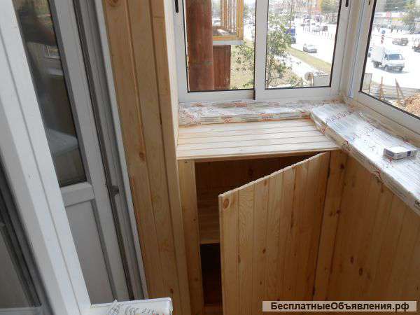 Обшивка,шкафы,полки