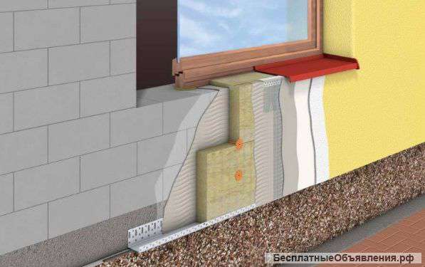 Монтаж вентилируемых и мокрых фасадов