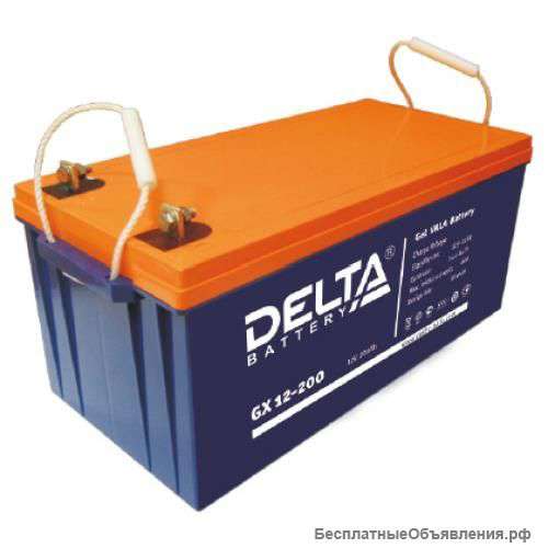 Аккумулятор Delta GX12-200 GEL/Автономные системы